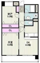 カールトンプラザ川崎の物件間取画像